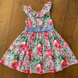 Girls Size 6 | Cotton Floral Dress by Bailey Boys Classics